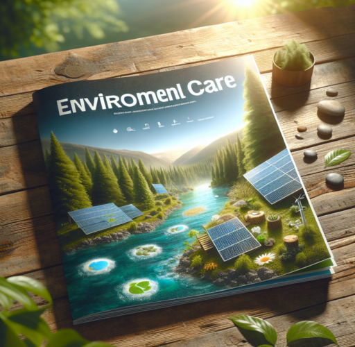 cuidado del medio ambiente folleto