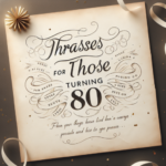 frases para quien cumple 80 años