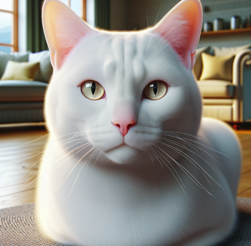 gato albino