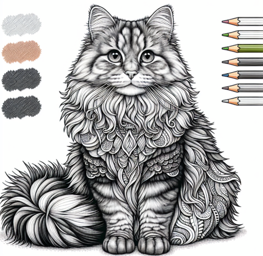 gato para colorear