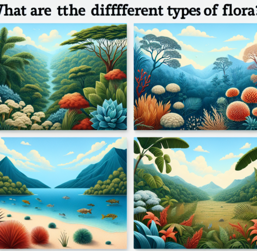 ¿Cuáles son los tipos de flora?