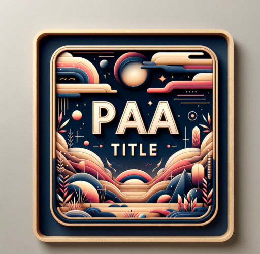 PAA Title