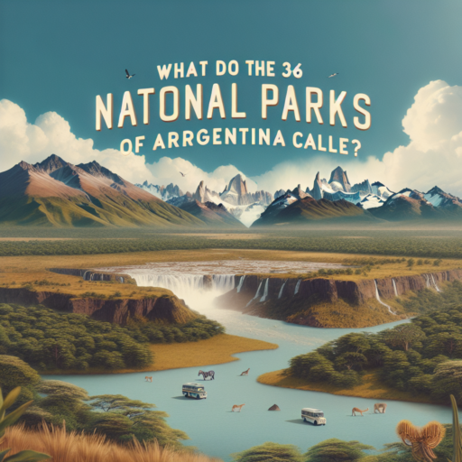 ¿Cómo se llaman los 36 parques nacionales de Argentina?