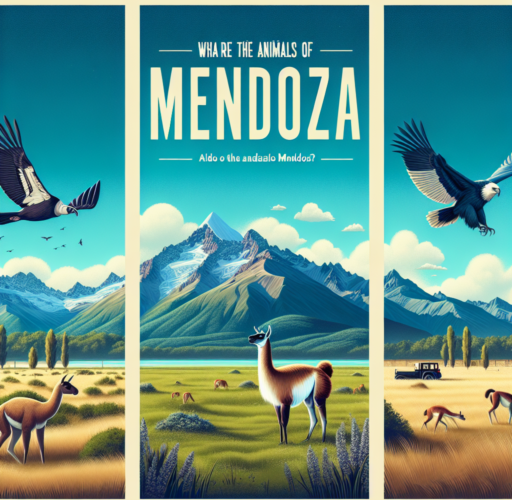 ¿Cuáles son los animales de Mendoza?