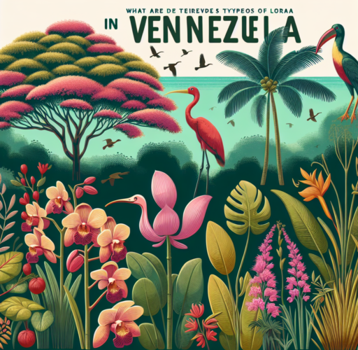 ¿Cuáles son los tipos de flora en Venezuela?