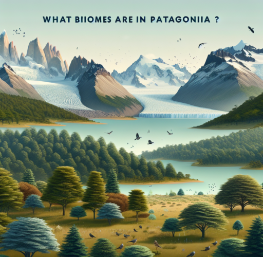 ¿Qué biomas tiene la Patagonia?