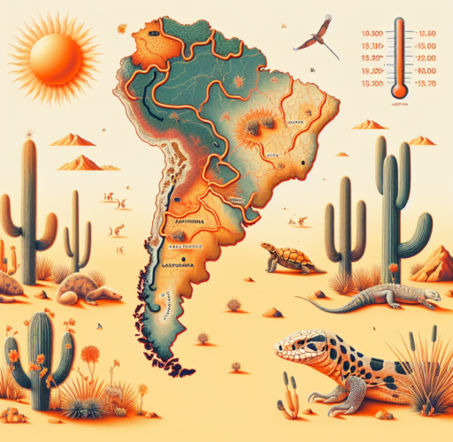 ¿Qué ecorregiones de Argentina son desiertos calidos?