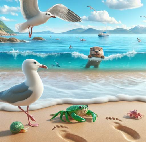 ¿Qué tipo de animales hay en la playa?
