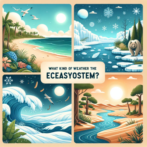 ¿Qué tipo de clima hay en el ecosistema?