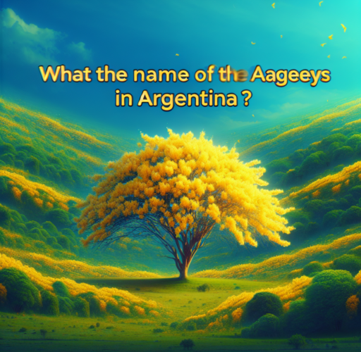 ¿Cómo se llama el Araguaney en Argentina?