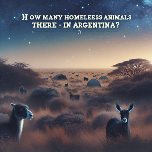 ¿Cuántos animales sin hogar hay en Argentina?