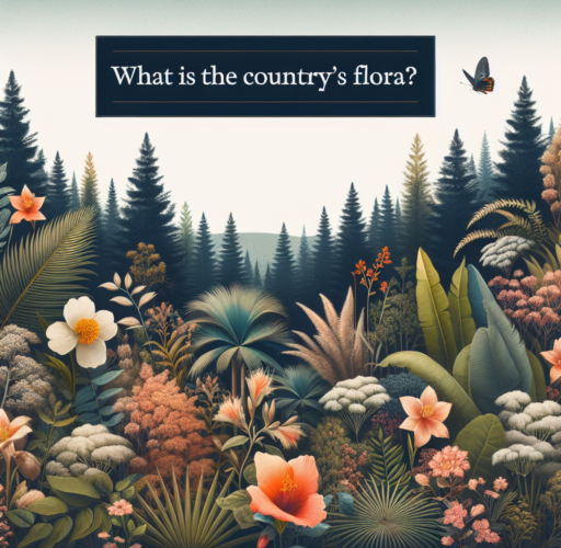 ¿Qué es la flora del país?