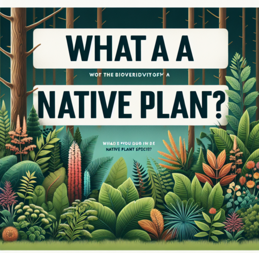 ¿Qué es una planta autóctona?