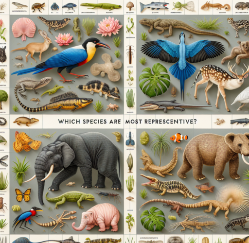 ¿Qué especies son más representativas?