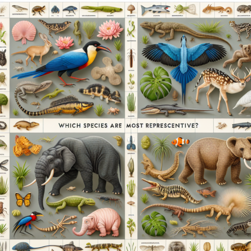 ¿Qué especies son más representativas?