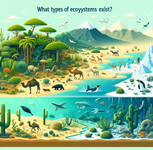 ¿Qué tipo de ecosistema hay?