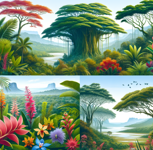 ¿Qué tipo de flora hay en Brasil?