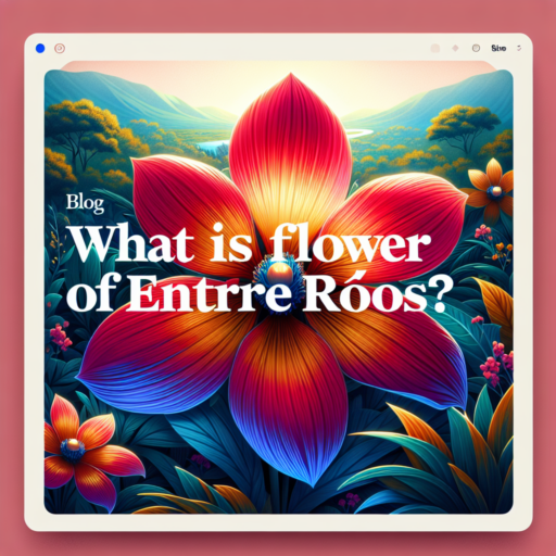 ¿Cuál es la flor de Entre Ríos?