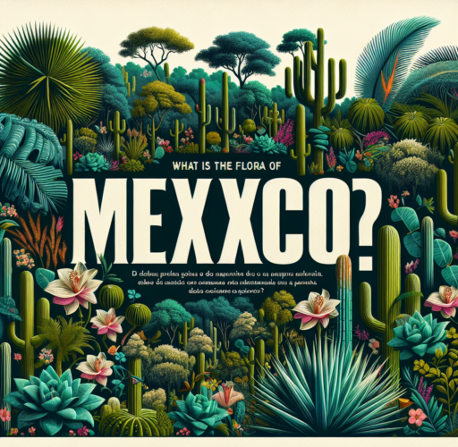 ¿Cuál es la flora de México?