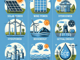 ¿Cuáles son las 7 energías renovables?