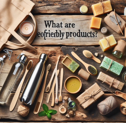 ¿Cuáles son los productos eco amigables?