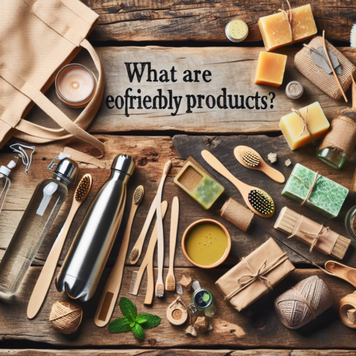 ¿Cuáles son los productos eco amigables?