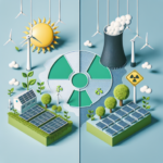 ¿Es la energía renovable mejor que la energía nuclear?