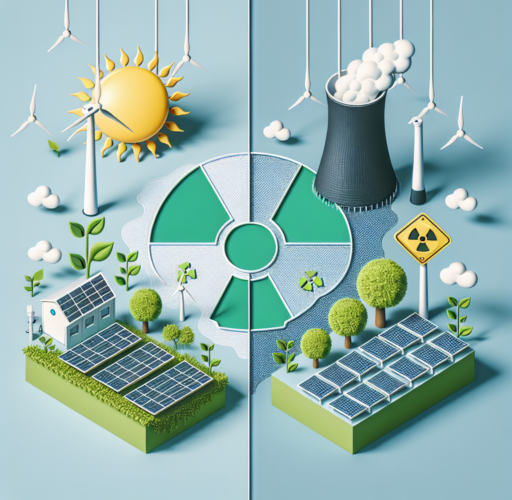 ¿Es la energía renovable mejor que la energía nuclear?