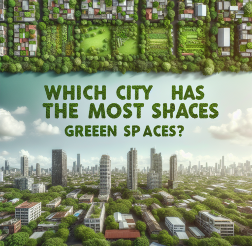 ¿Qué ciudad tiene más espacios verdes?