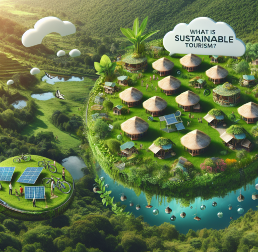 ¿Qué es destinos turísticos sustentables?