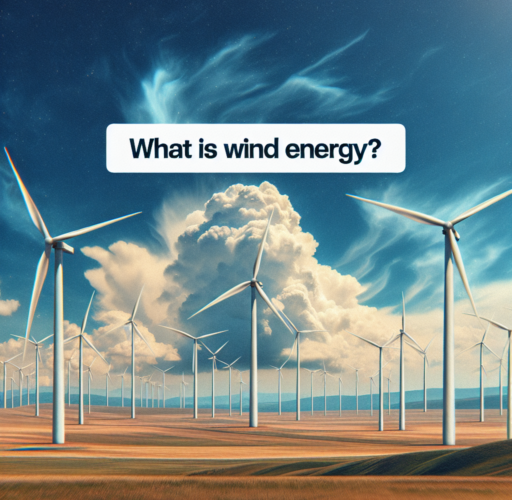¿Qué es la energía eólica?
