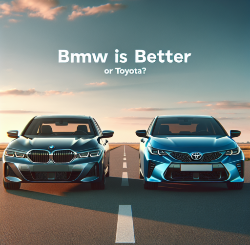 ¿Qué es mejor un BMW o un Toyota?