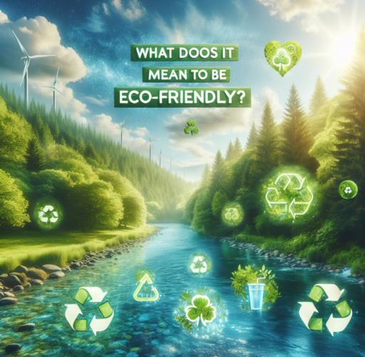¿Qué significa que sea eco friendly?