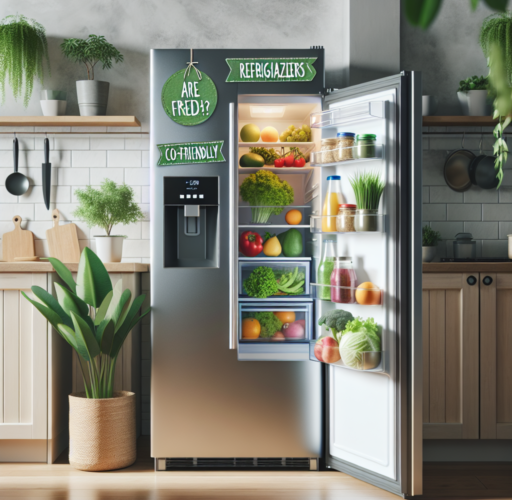 ¿Son los refrigeradores amigables con el medio ambiente?