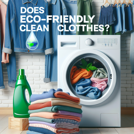 ℹ ¿Es efectivo el lavado ecológico para limpiar tu ropa adecuadamente?