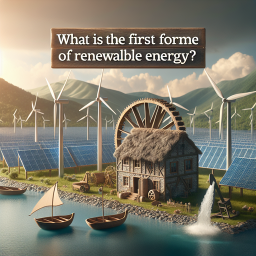 ¿Cuál fue la primera forma de energía renovable?