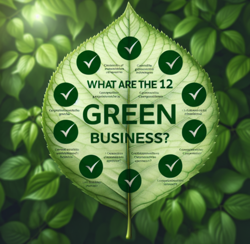 ¿Cuáles son los 12 criterios de negocios Verdes?
