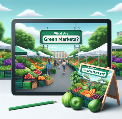 ¿Cuáles son los mercados verdes?