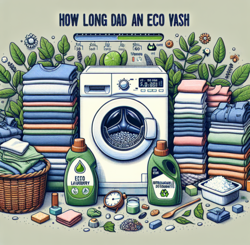 ¿Cuánto tiempo dura un lavado Eco?