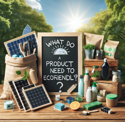 ¿Qué necesita un producto para ser eco-friendly?