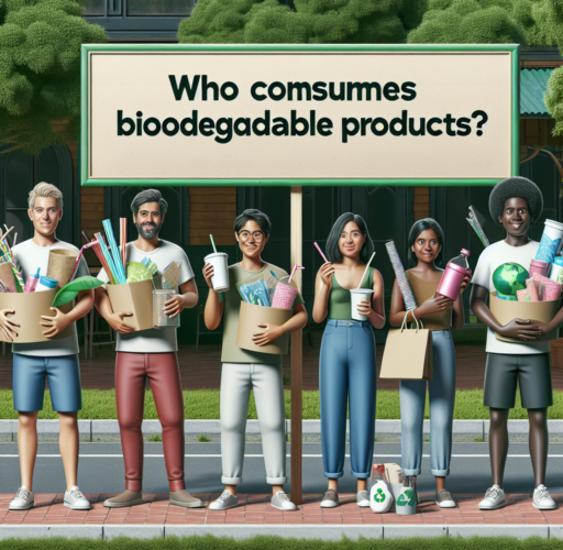 ¿Quién consume productos biodegradables?