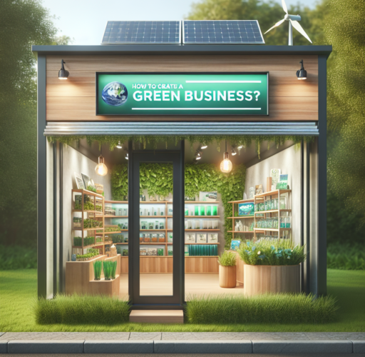 ¿Cómo hacer un negocio verde?