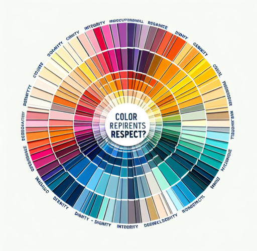 ¿Cuál es el color que representa el respeto?