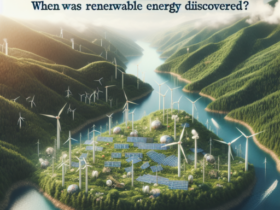 ¿Cuándo se descubrió la energía renovable?