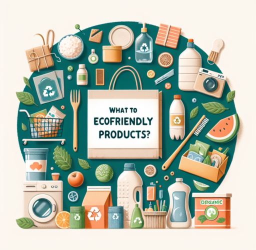 ¿Qué son productos ecofriendly?