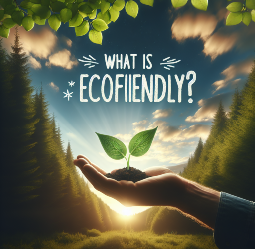 ¿Qué es el ecofriendly?