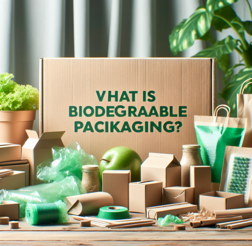 ¿Qué es el packaging biodegradable?