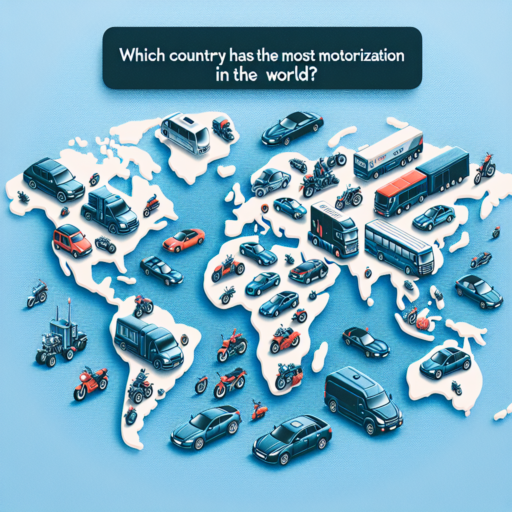 ¿Qué país tiene más motorizacion del mundo?