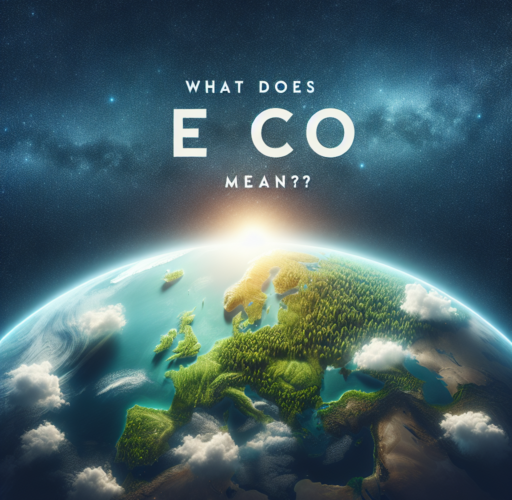 ¿Qué significa Eco Verde?
