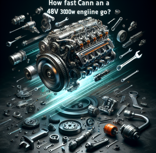 ¿Qué tan rápido puede ir un motor de 48v 3000w?